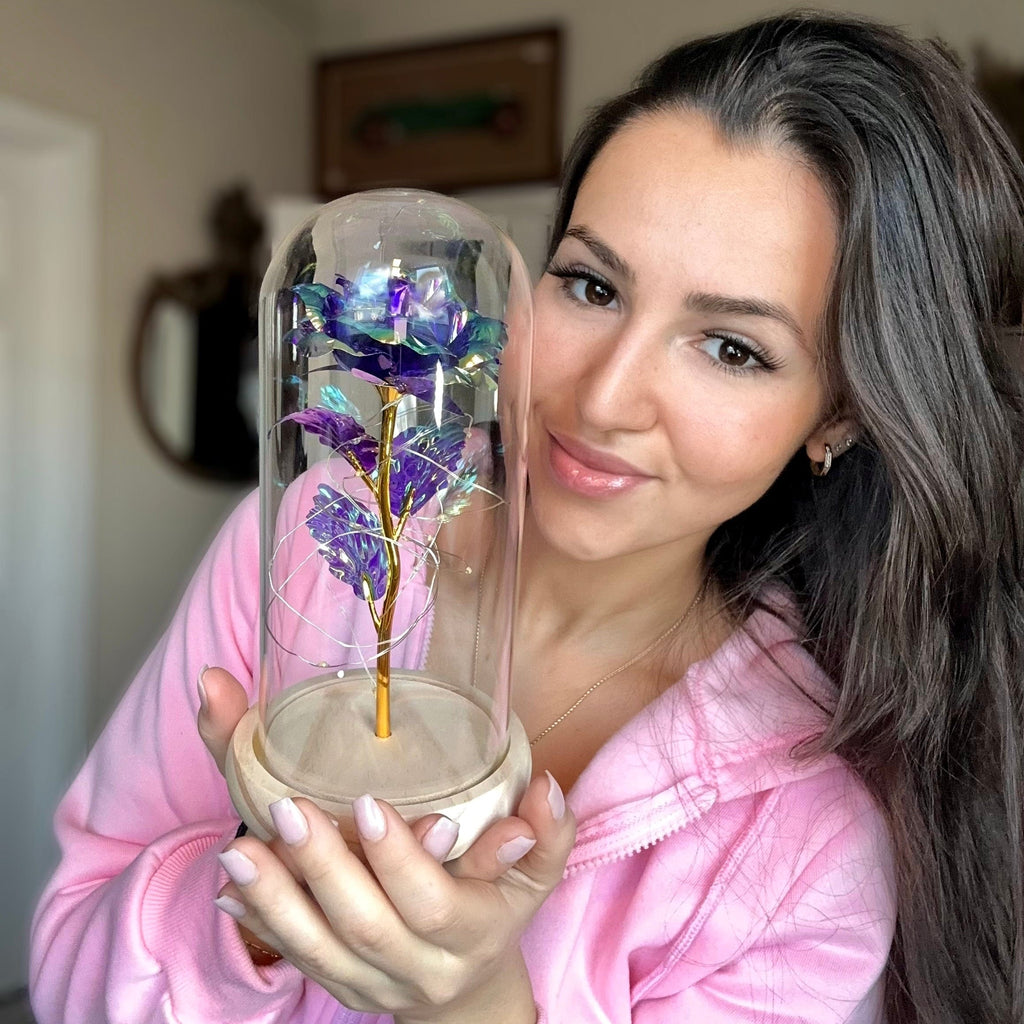 Kouzelná třpytivá růže